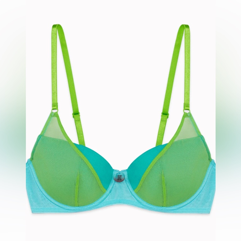Savage X Fenty Bra NWT 💚💙